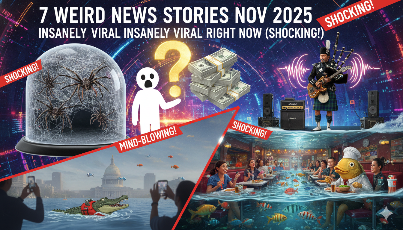 7 Weird News Stories November 2025 That Are INSANELY Viral Right Now (SHOCKING!)